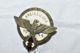 WWII German Hitler Youth Enamaled 1944 Badge