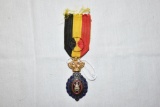 WWII Belgium Medal Crown Order of Labour & Industr
