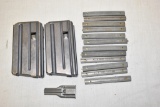 Two M16 5.56 MM Magazines, Clips & Parts