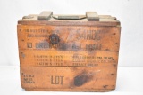 Military Grenade Wooden Crate