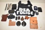 Badge Holder Assortment & DEA Vest