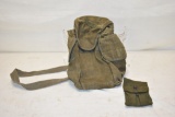 Small US Canvas Military Bag & M16 Magazine Holder