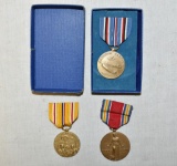 Three WWII US Military Medals