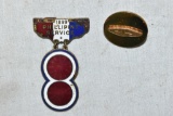 1899 Philippines Service Pin & Button