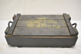 Cartouche Wooden Ammunition Crate