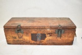 WWII German Ammunition Crate Wood & Metal