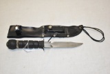 Survival Knife& Sheath 6 Inch Fixed Blade