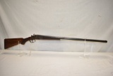 Gun. W Parkhurst. SxS 12ga Shotgun