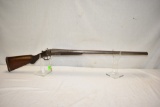 Gun. Hopkins & Allen. SxS 12ga Shotgun