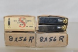 Ammo. 8 MM. 40 Rds. & Totalitarian Marked Clips