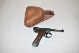 Gun. Japanese Nambu Model 14 8mm cal Pistol