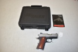 Gun. Sig Sauer Model 1911 45 cal Pistol