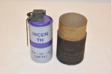 WWII Deactivated Dummy Smoke Grenade