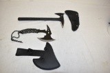 Two Novelty Hatchets & One Sheath