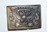 Two US Buckles & Military Belt