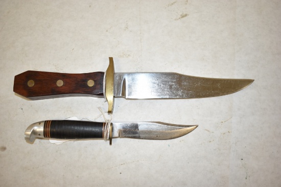 Two Fixed Blade Knives