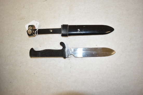 Reproduction Nazi Youth Fixed Blade Knife & Sheath
