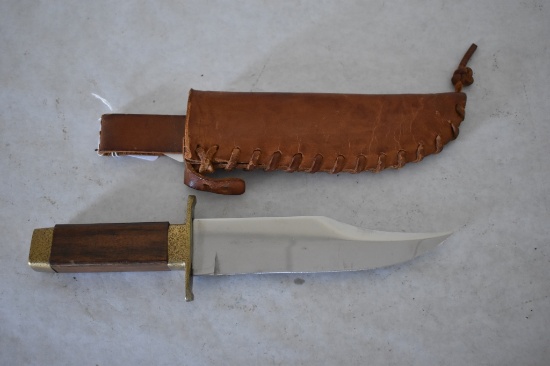 CVA Spain Fixed Blade Knife & Leather Sheath
