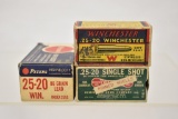Collectible Ammo & Brass. 25-20 Cal. 95 Total Rds