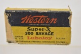 Collectible Ammo. 300 Savage. 19 Rds.