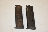 Two 45 Colt Magazines.