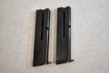 Two H&R Reising 22 Cal 15 Rd Magazines.
