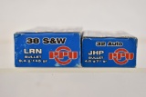 Ammo. 32 Auto 33 Rds & 38 S&W 45 Rds.