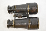 Lecilrc Paris Pre WWII Navy Leather Binoculars