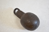Cast Iron Horse Anchor Tether Weight