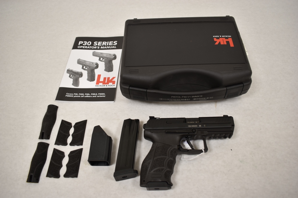 Gun. H&K Model P30 9x19 mm Pistol | Proxibid