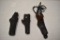 Three Leather Pistol Holsters.
