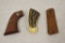 Three Handgun Grip. Colt, Ruger & Unbranded.