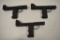 Three Cobray M-11/9MM Leinad Lower Receivers