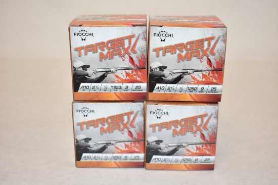 Ammo. 410 Ga. 100 Rds.