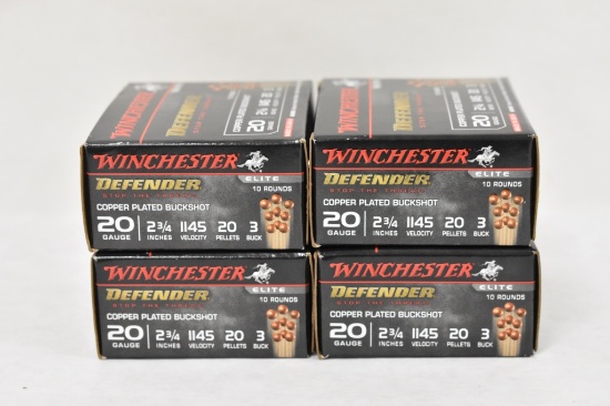 Ammo. 20 GA. 40 Rds.