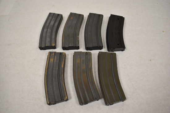 Seven  AR 15 Rd. Magazines