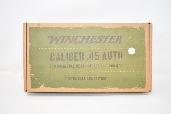 Ammo. 45 Auto. 200 RDS.