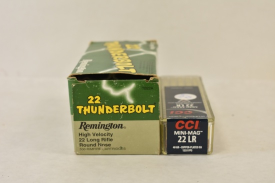 Ammo. 22 LR. 400 RDS.