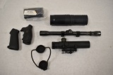 Two Scope, Four Soft Shades & Two Grips.