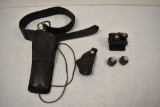 Belted Leather Holster, 2 Speed Loaders Model 10A & Case.