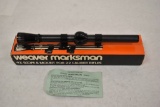 Weaver Marksman 4x Scope