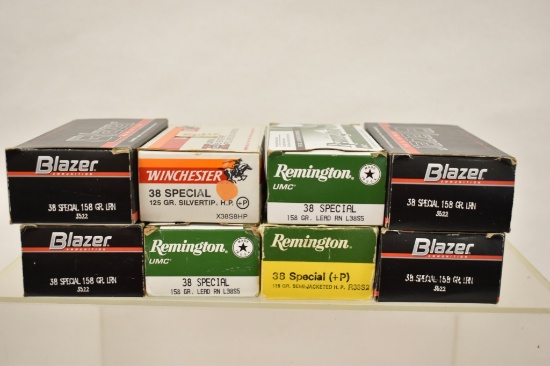 Ammo & Brass. 38 Special. 304 Rds & 6 Pcs.