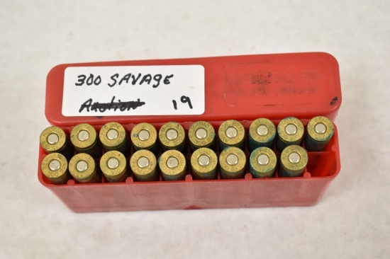Ammo. 300 Savage. 19 Rds.