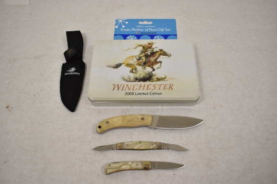 2005 Winchester Limited Edition Three Knife Set.