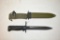 USA. M14 Bayonet & Scabbard