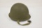 USA. WWII Military Combat Helmet and Liner
