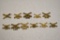 USA. Eleven Artillery Officers Collar Pin