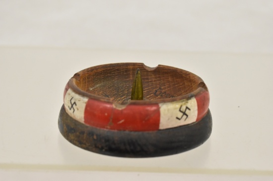 German. WWII Wooden Ashtray