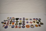Fifty Mixed Military Patches