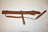 WWII  Leather Military Belt